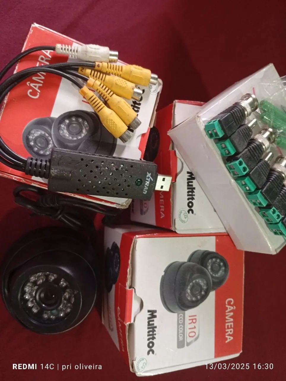 Kit Câmera de Segurança IR10 Multitoc - 4 Câmeras - Foto 3
