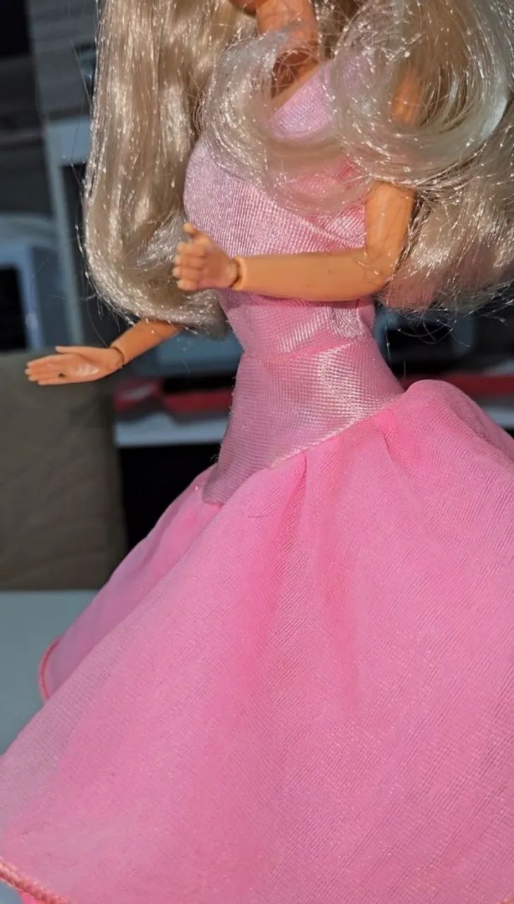 Boneca Barbie Estrela Estilo Rosas 1990 - Foto 4