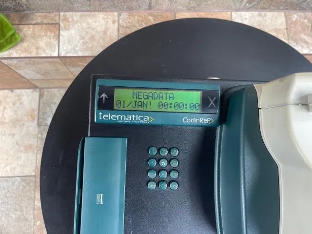 Relogio De Ponto Telemática Modelo Codinrep 2000 Tss, No Estado! - Foto 2