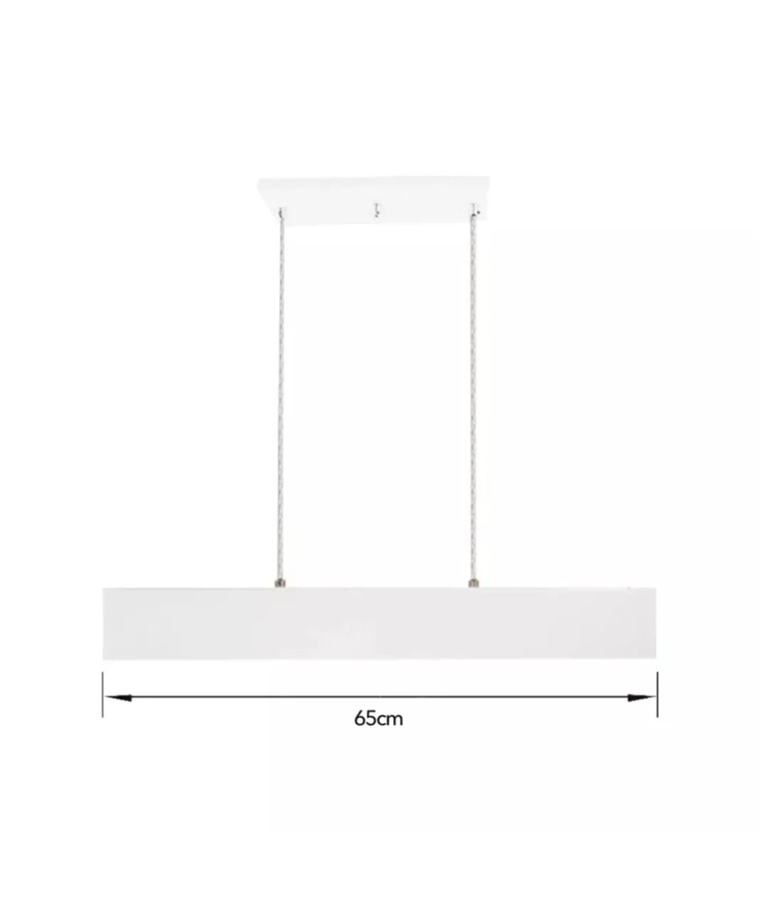 Luminária Pendente Linear LED - Design Moderno - Foto 4