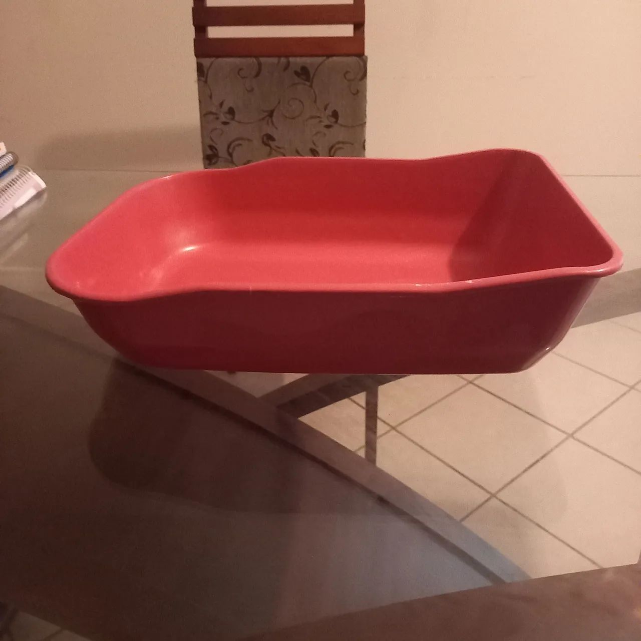 Caixa de areia pra gatos