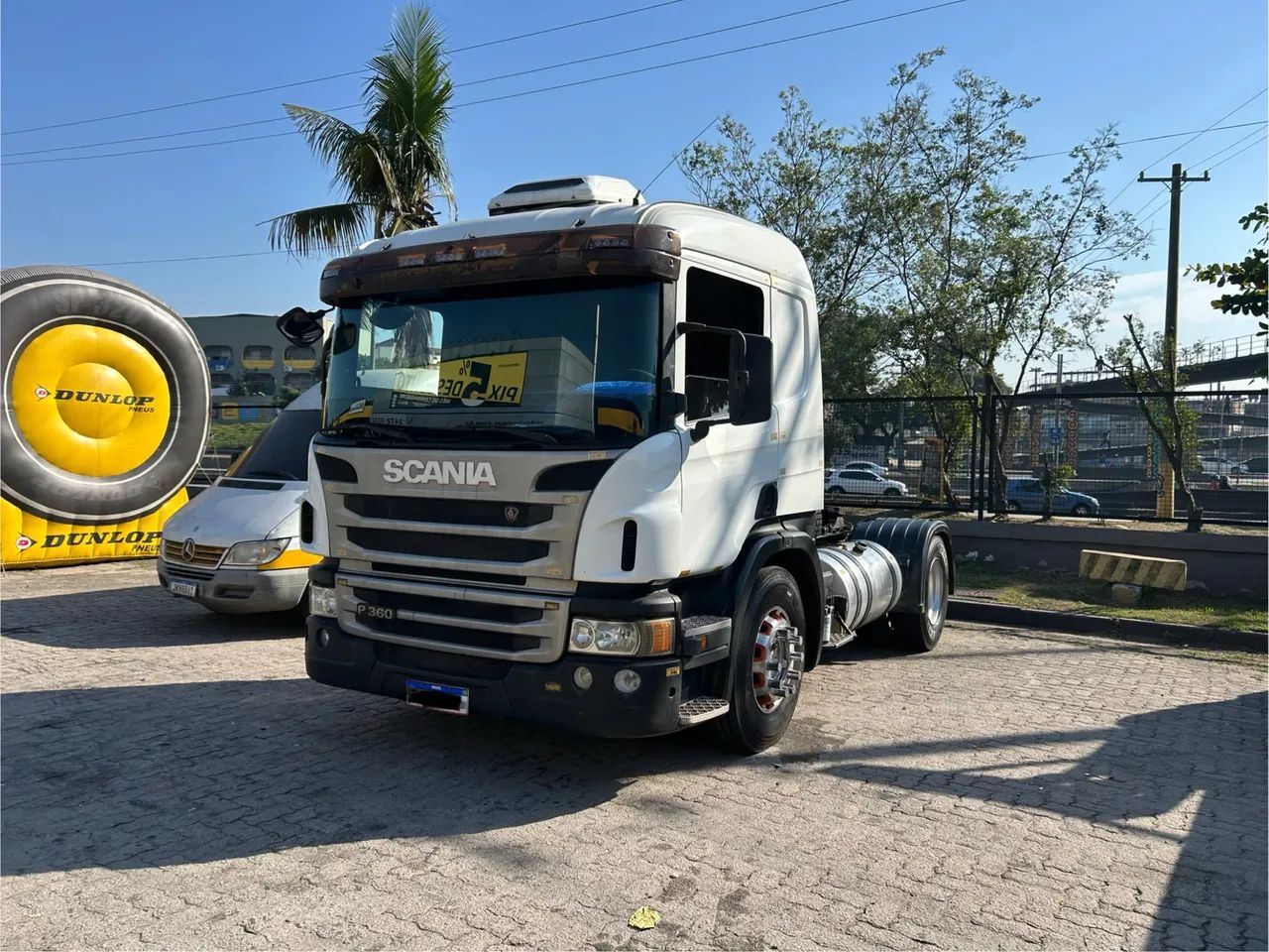 Scania p360 4x2 automático caminhão conservado  - Foto 6