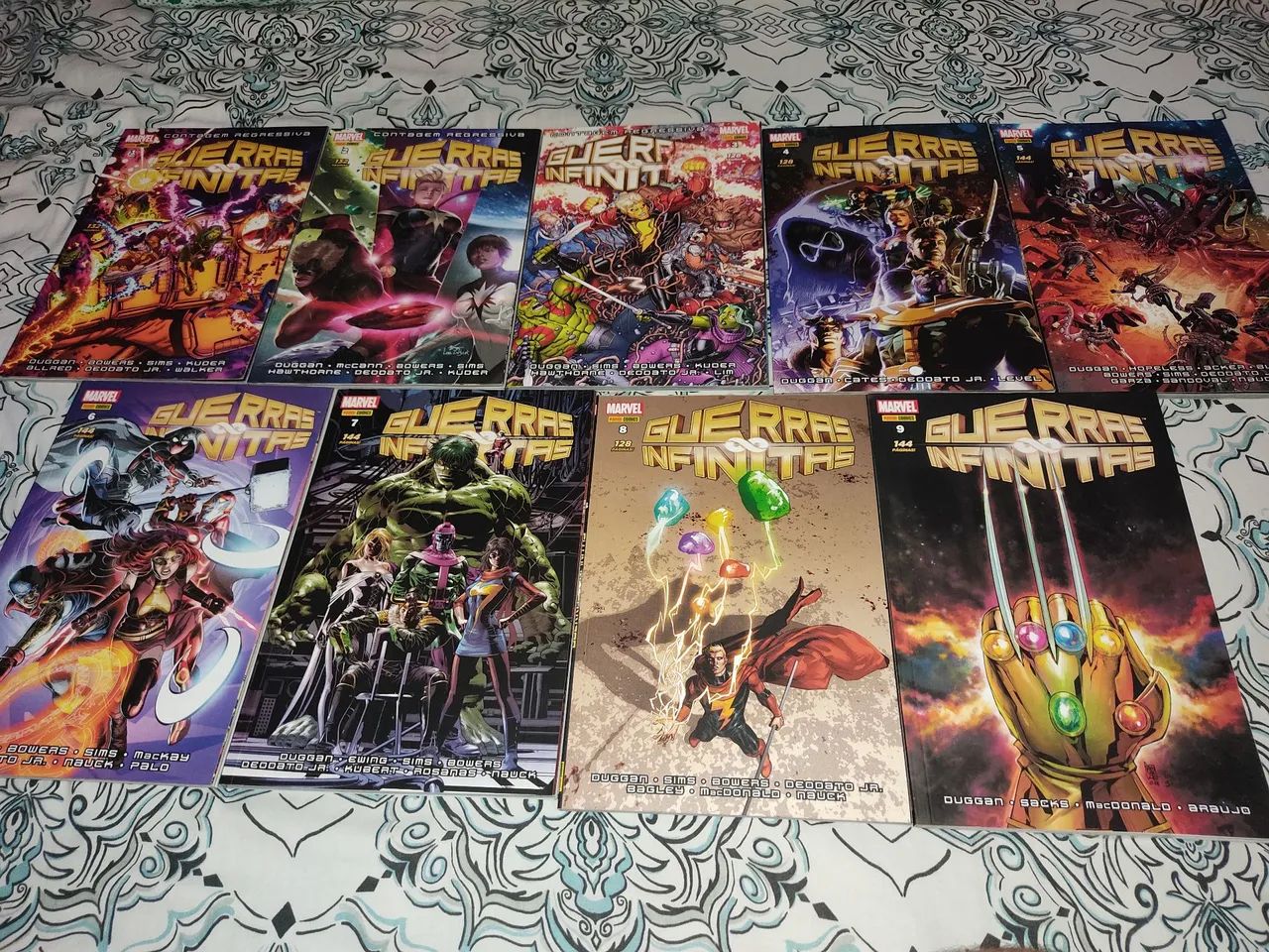 Quadrinhos Guerras Infinitas - Marvel64520828040195120