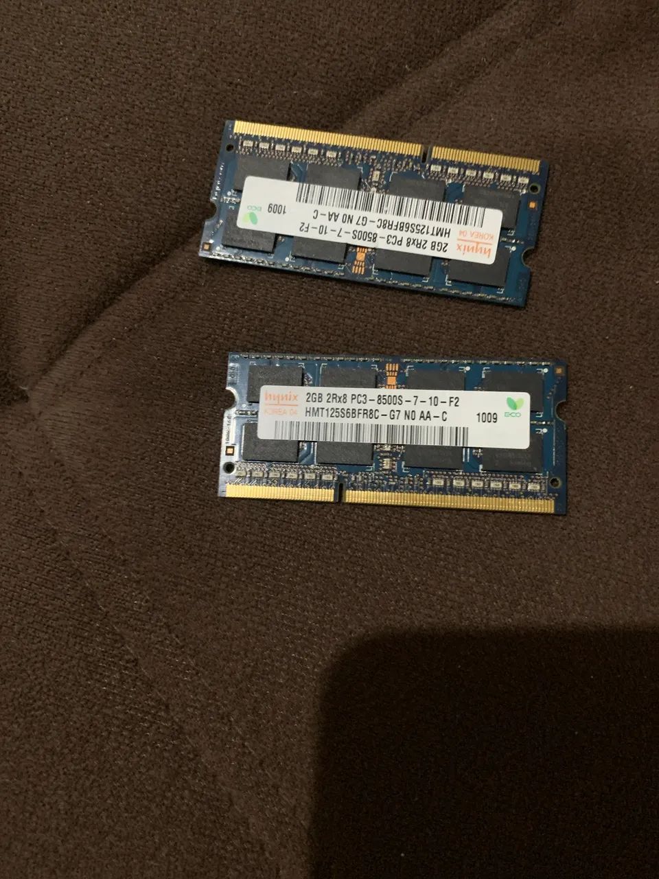 2 memories Notebook memory ddr3 2gb64186563570562120