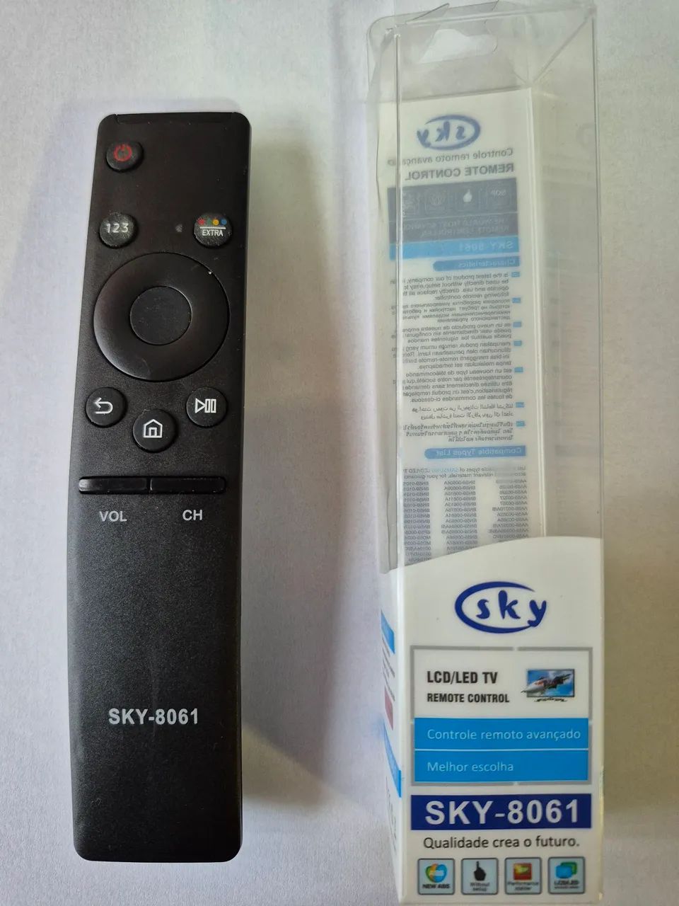 Controle Remoto SKY-8061 para LCD/LED TV - Foto 3