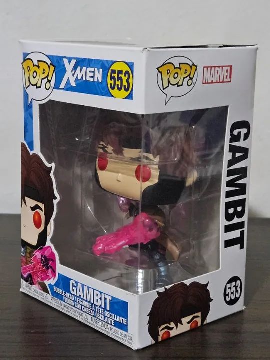 Funko Pop Gambit with Cards 553 X-men  - Foto 2