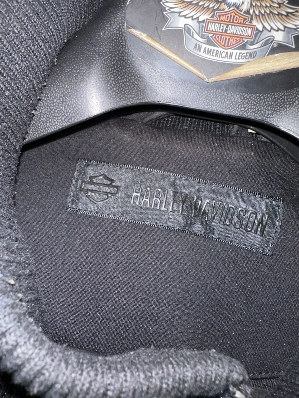 Jaqueta Original Harley Davidson De Cordura Reflexiva Preta - Foto 4