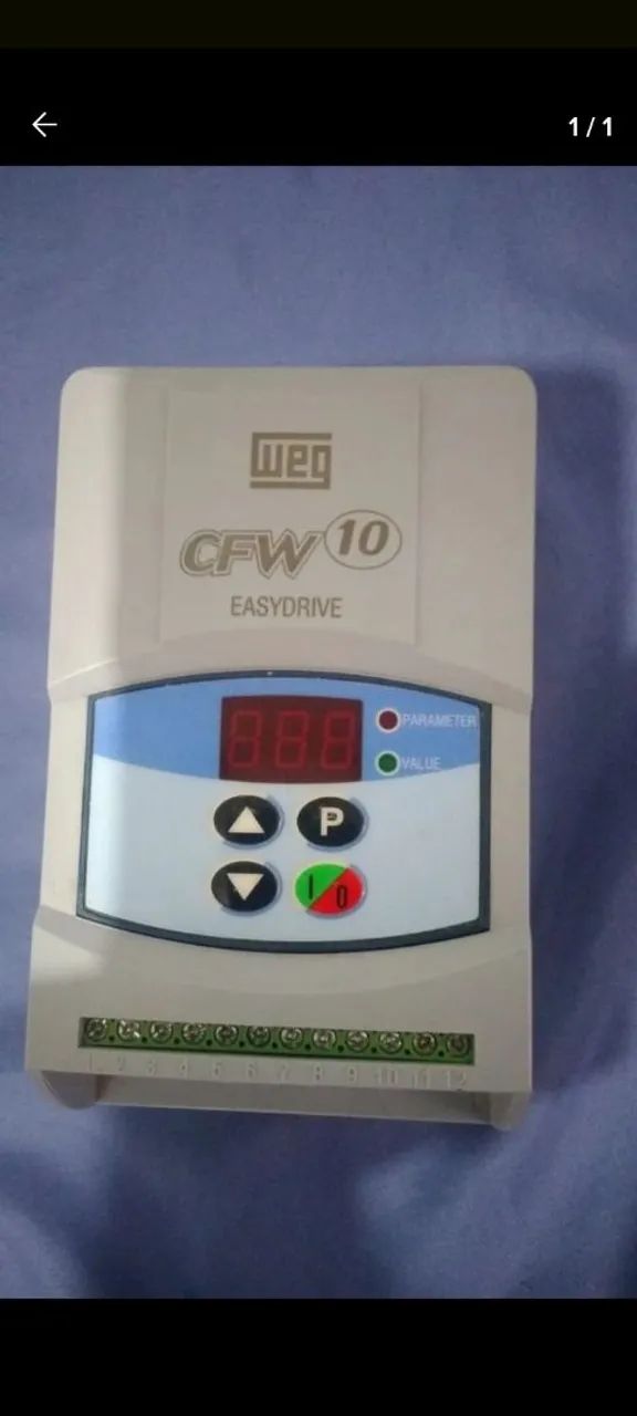 Controlador de Velocidade WEG CFW10 EasyDrive