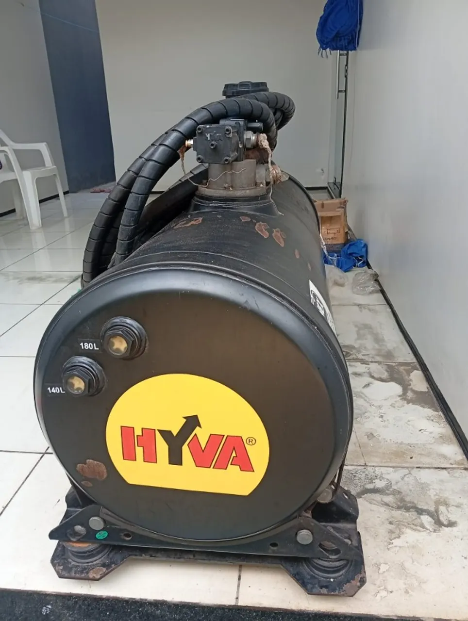 Kit Hidráulico Original Hyva Basculante Com Tomada De Força Nunca Usado