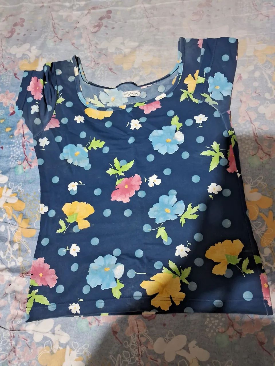 Blusa Feminina Estampada com Flores