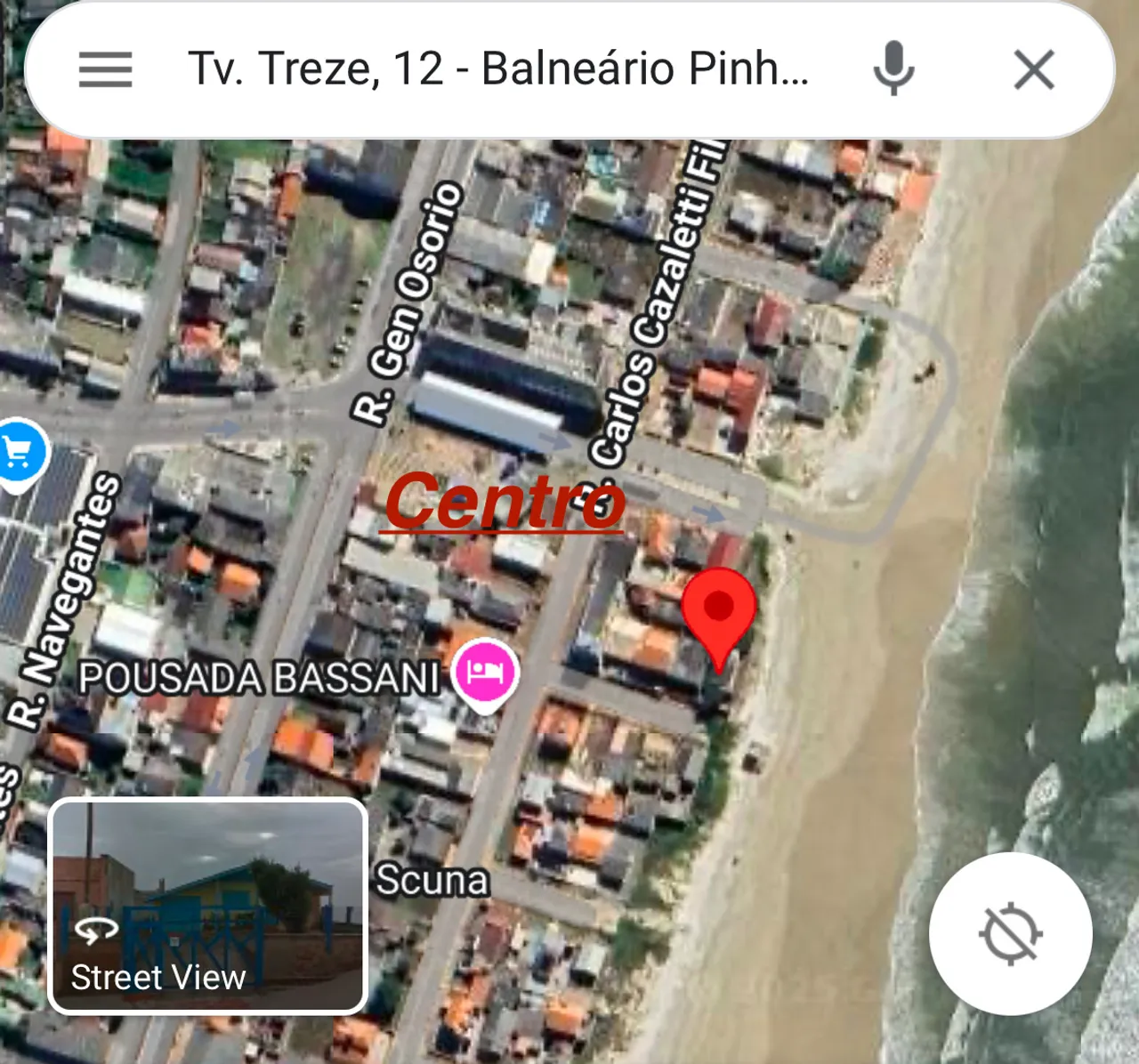 Casa beira mar em balneário pinhal