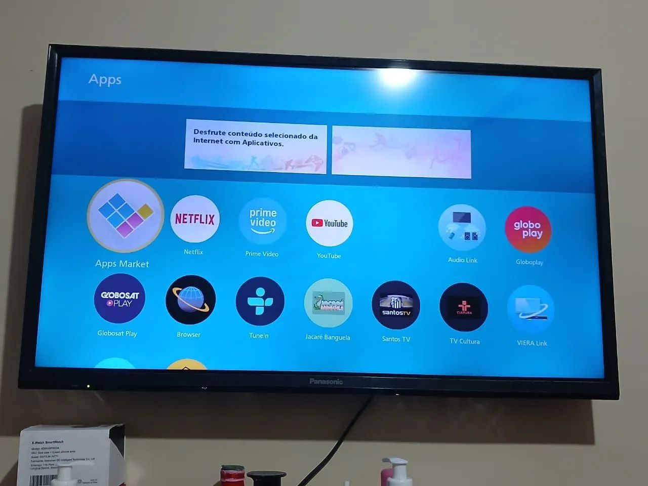 Vende-se TV Panasonic, semi nova 32 polegadas 64595431837442120