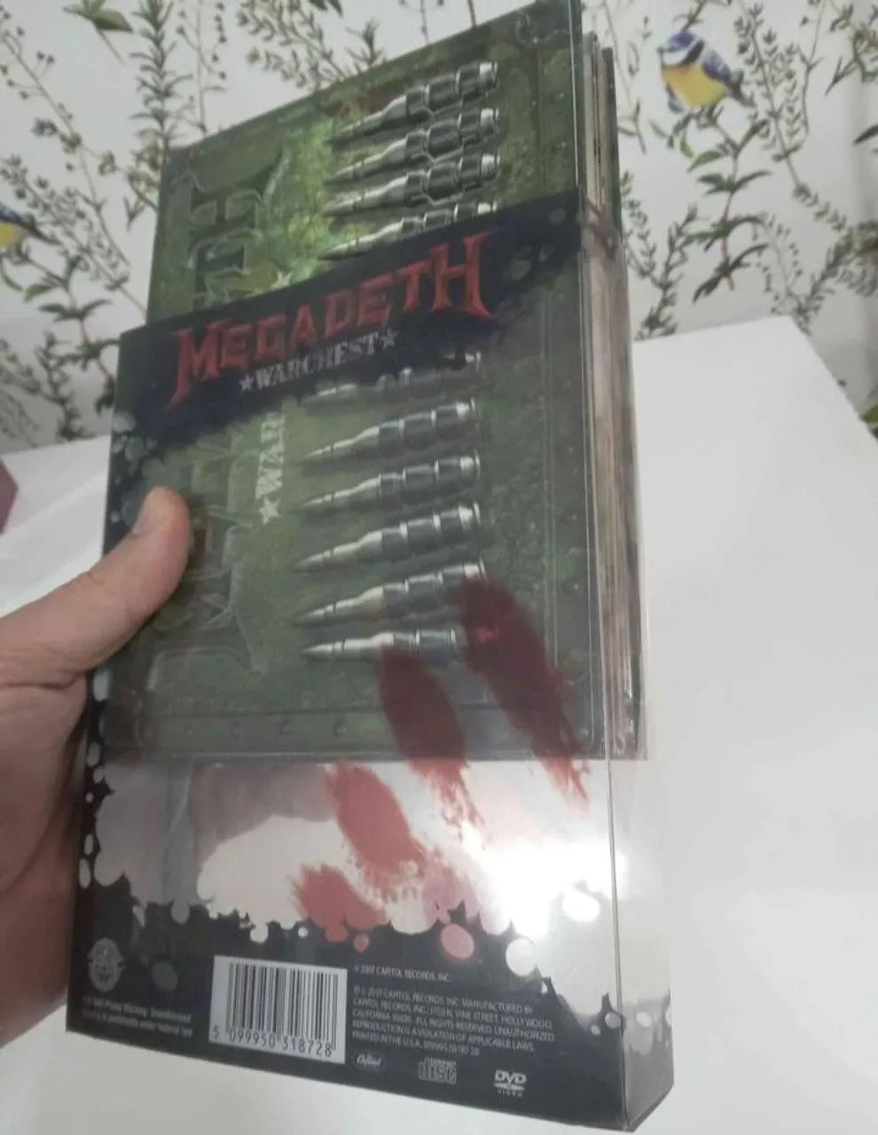 Boxset Megadeth Warchest Original 4Cds + 1DVD raro - CDs, DVDs etc