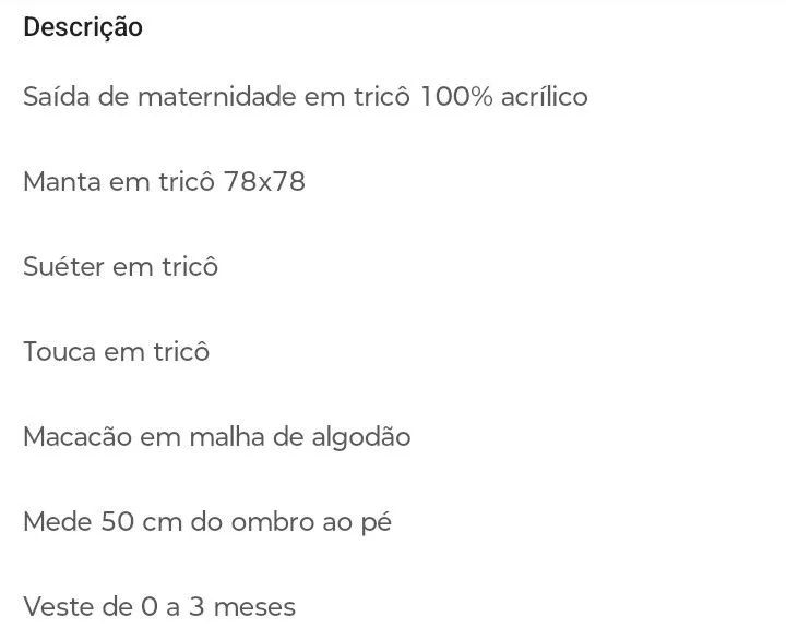 Saída de maternidade tricô verde oliva  - Foto 4
