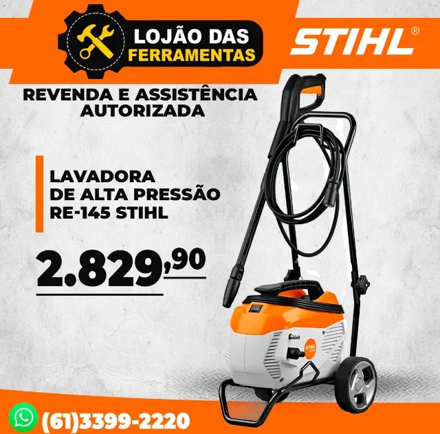 Lavadora de Alta Pressão RE-145 Stihl