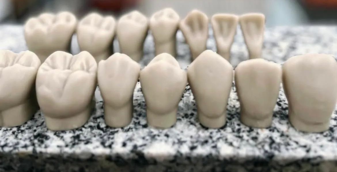 Macro modelo em resina (macro dente)