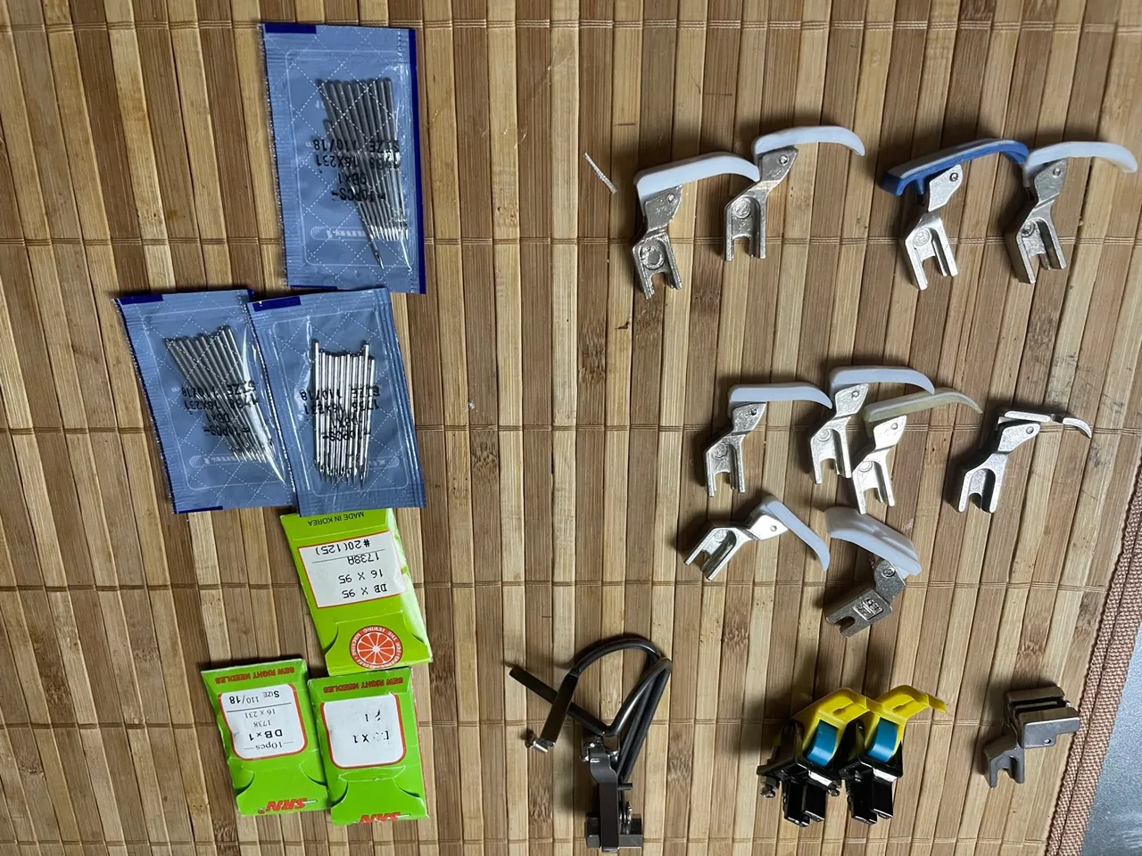 Kit de acessórios para máquina de costura industrial