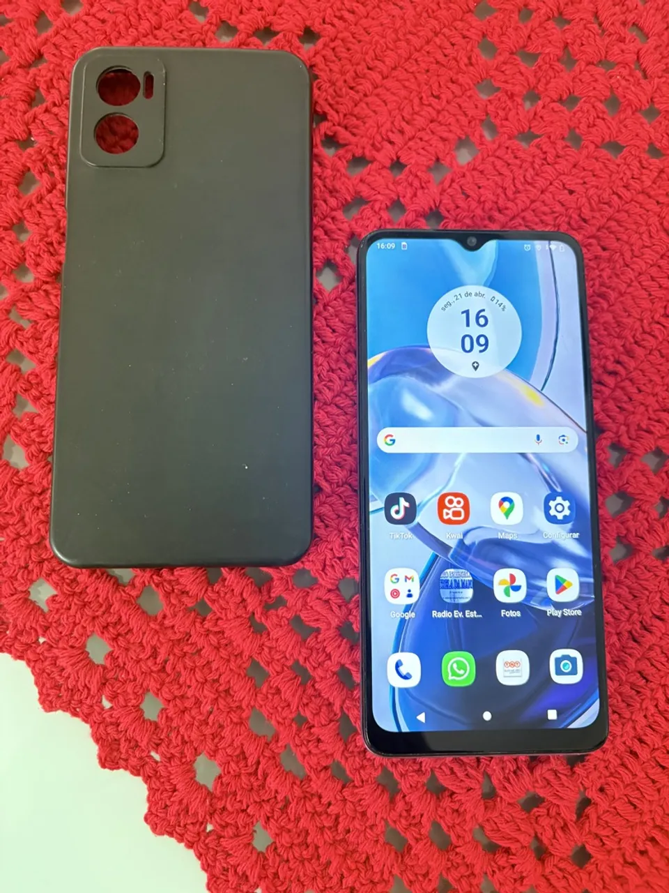 MOTO E22 4GB/64GB Aceito cartão