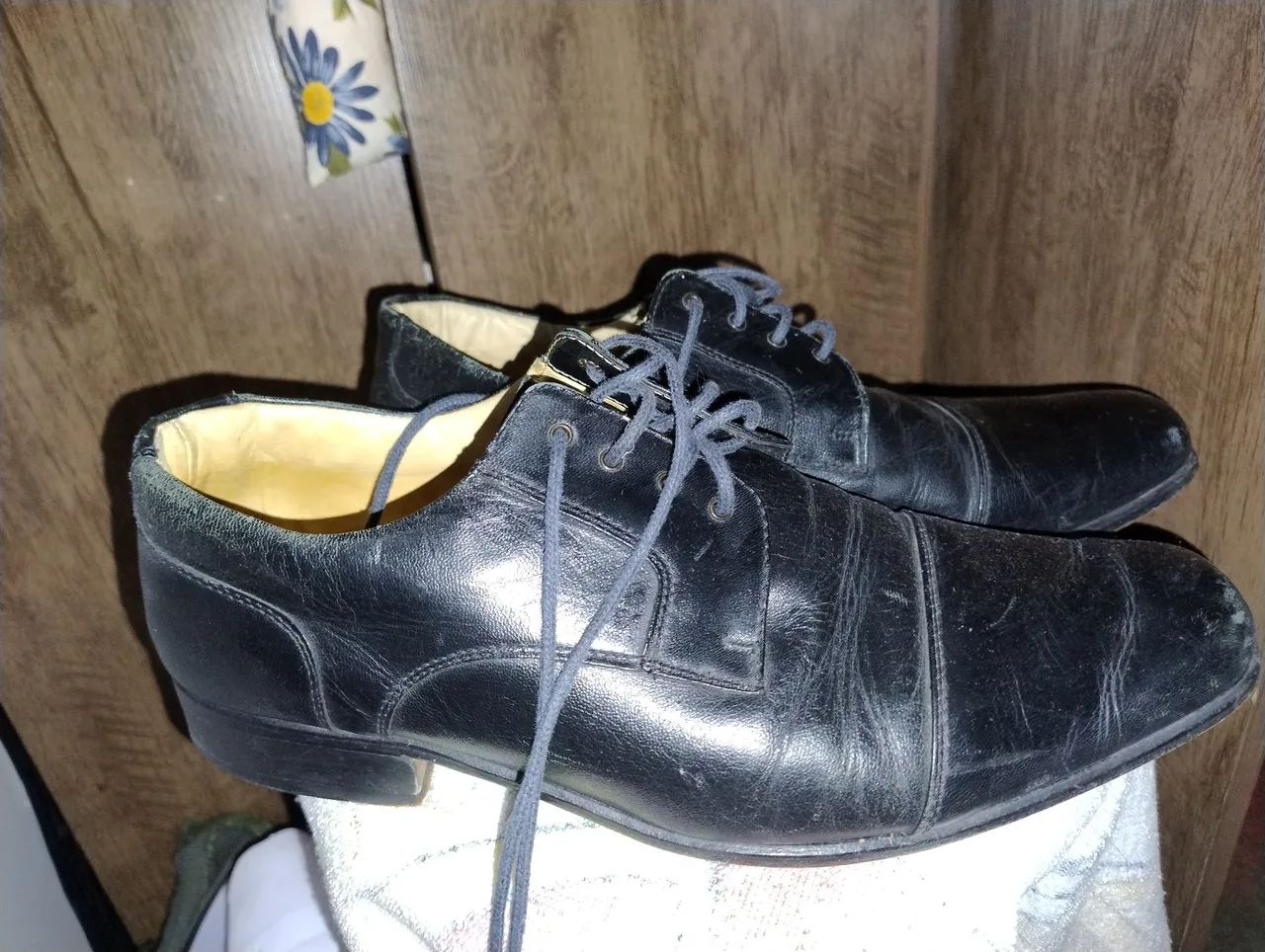 Sapato Social Masculino Preto tamanho. 40 - Foto 4