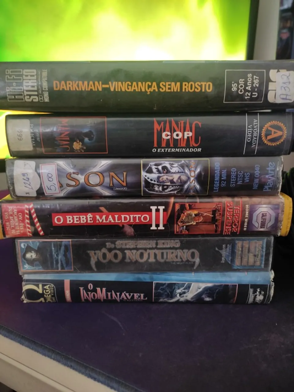 Fitas de VHS - Terror/Suspense (Leia Anúncio)