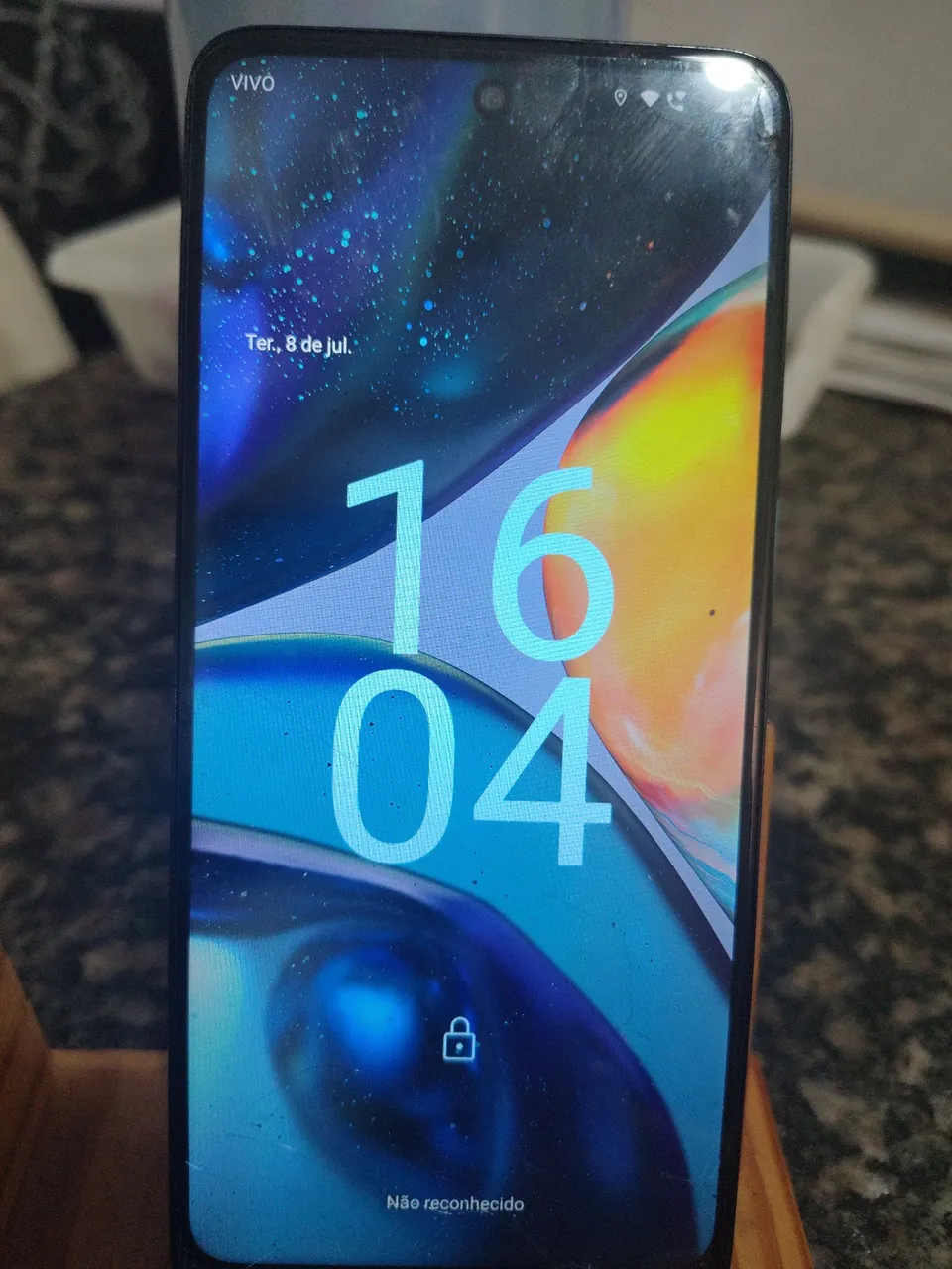 Celular moto G22 azul128GB