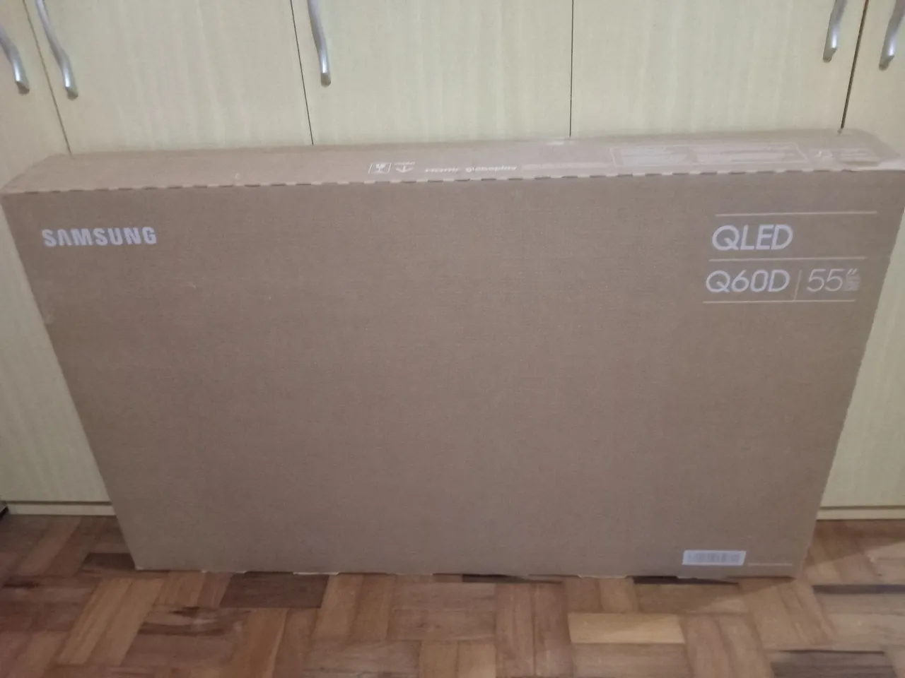Caixa vazia de Tvs 55 pol para transportar