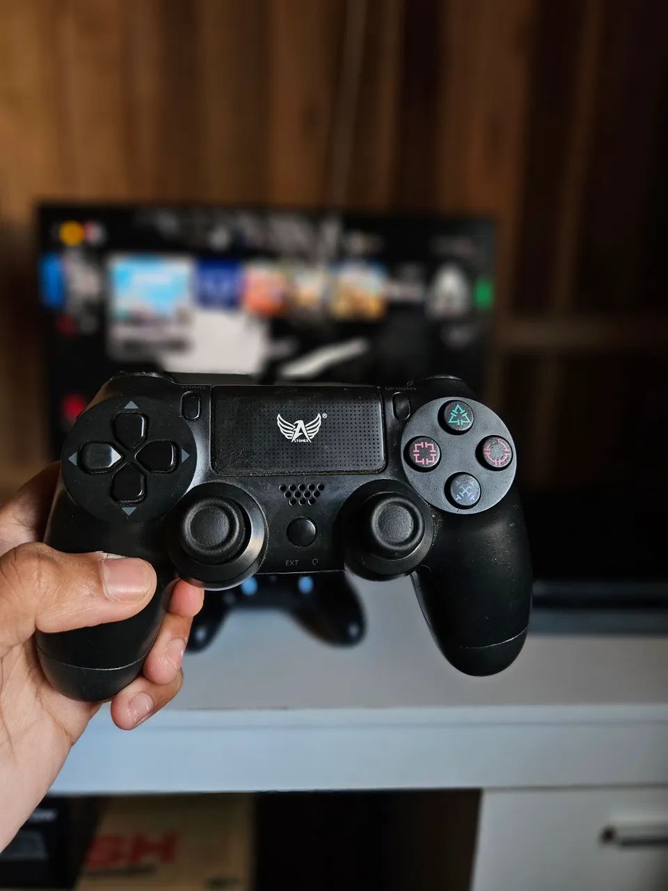 PlayStation 4 Slim 1TB + 2 Controles + Caixa Original - Ótimo Estado - Foto 4