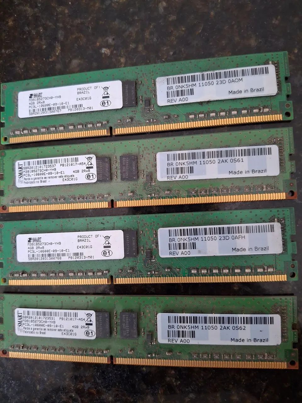 4 pentes de memórias 4 gigas Pc3  - Foto 3