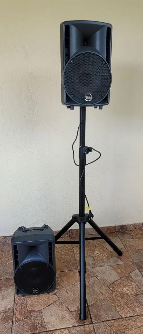 Kit Som Karaoke Caixas e Mesa - Foto 4