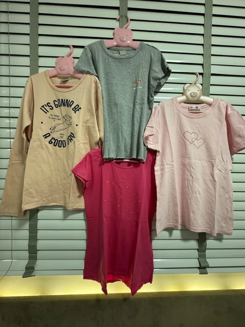 Lote blusas infantis 