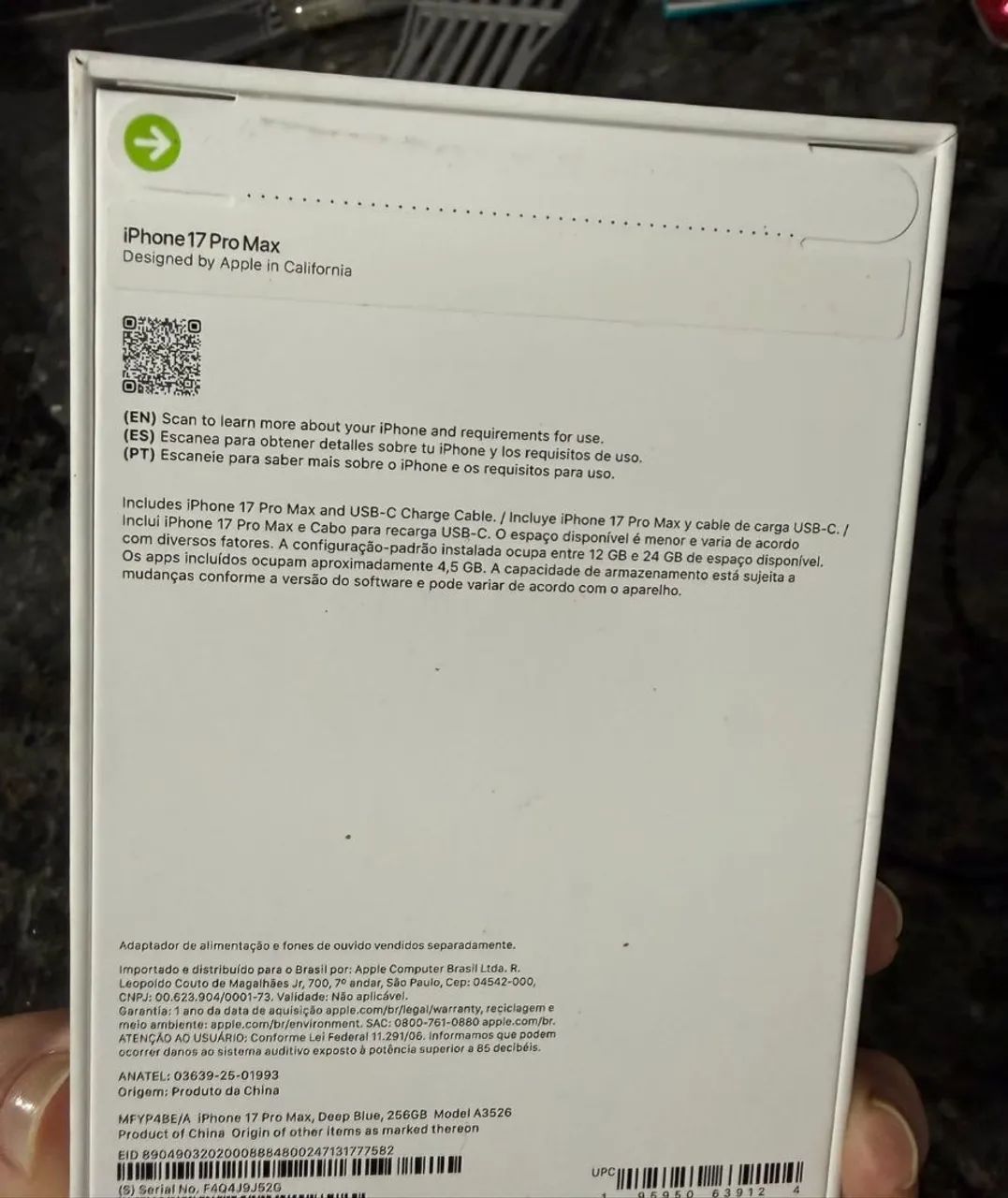 iPhone 17 pro Max 256gb - Foto 5