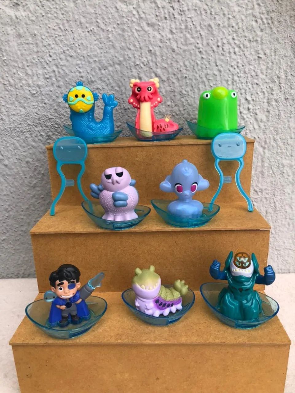 Coleção Elio Mcdonalds Completa Com 8 Personagens 