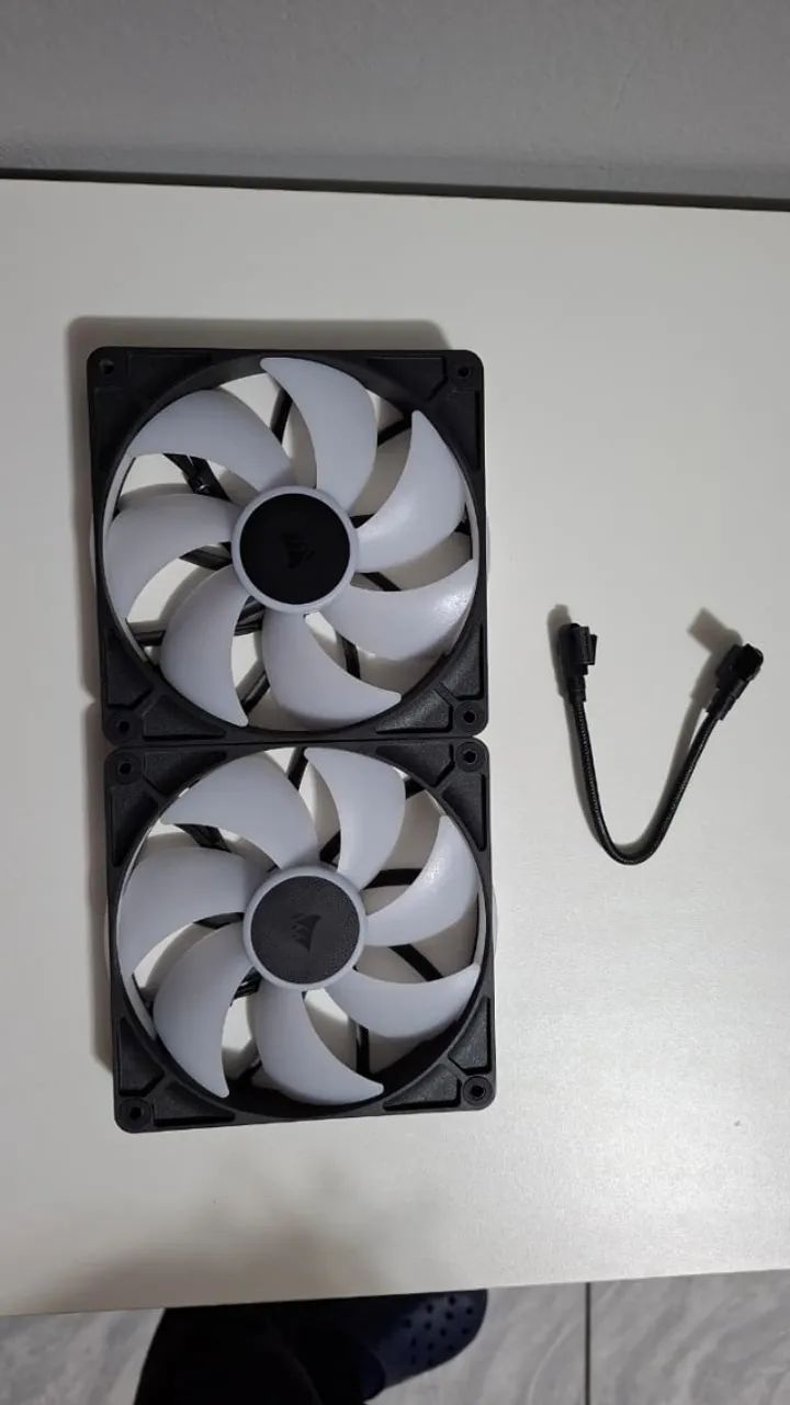 Fans Corsair RX140 RGB sem Controladora 2 unidades - Foto 3