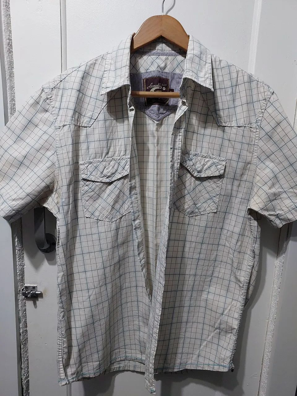 Camisa social Armadillo manga curta