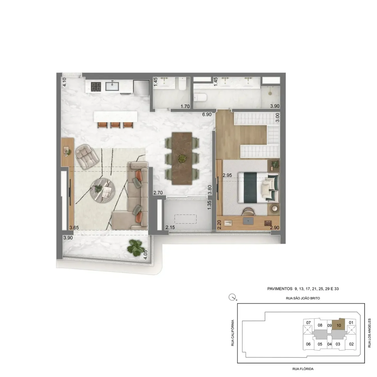 PLANTA 80m²