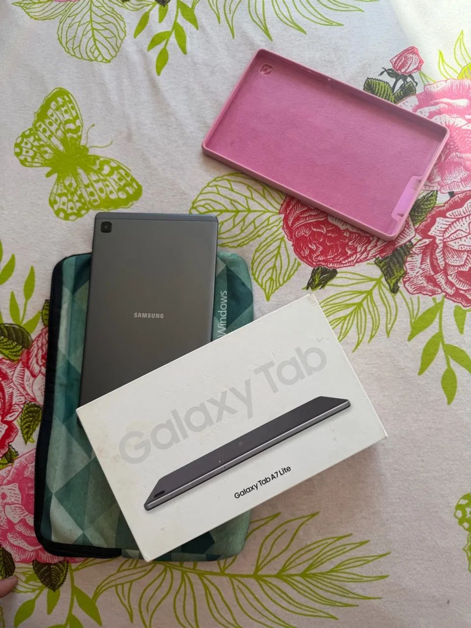 Tablet Samsun com chip pra hoje 850 - Foto 5