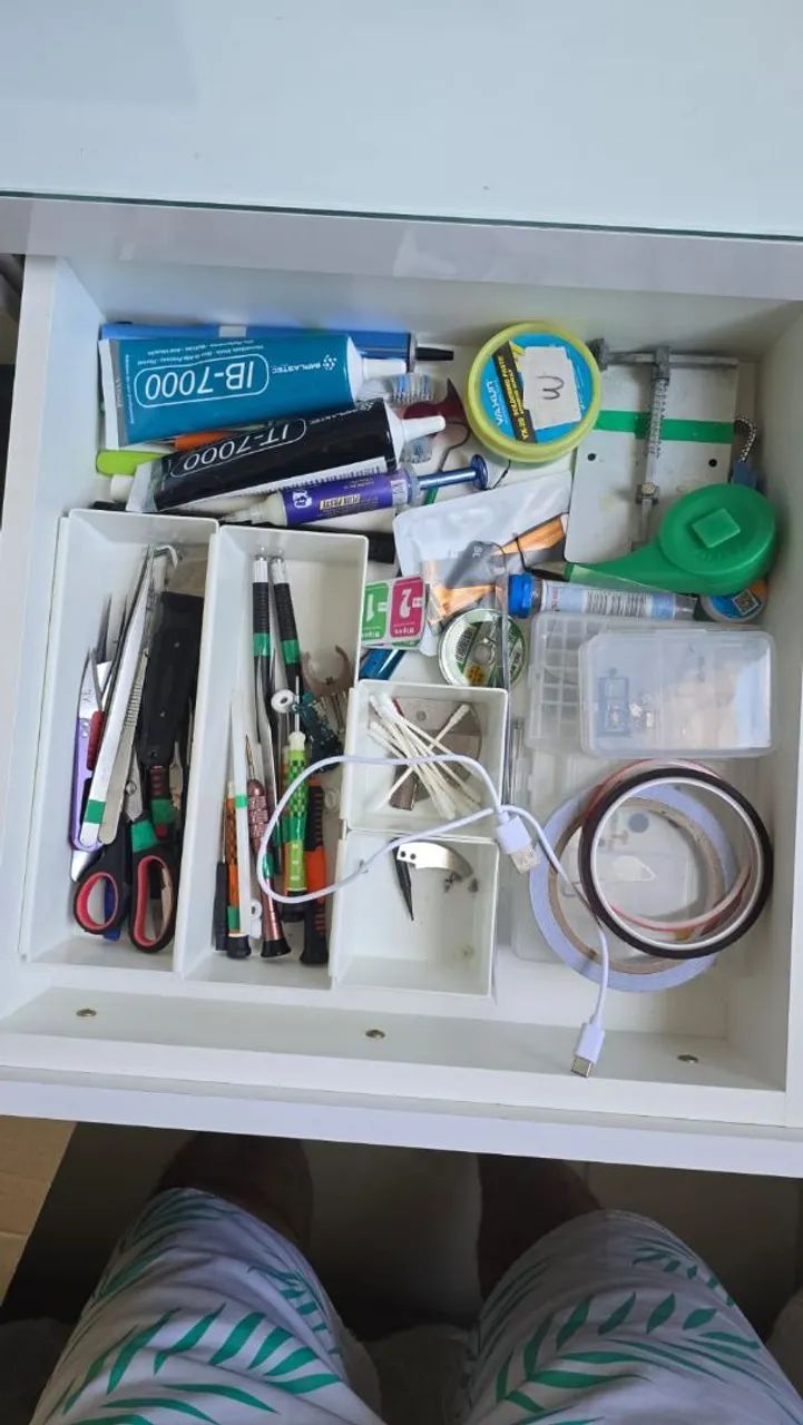 KIT DE EQUIPAMENTOS PARA MANUTENÇÃO DE SMARTPHONE  - Foto 4