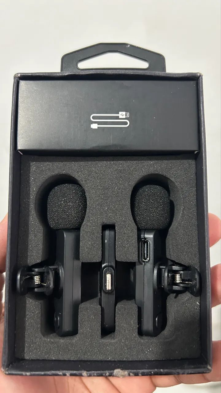 MICROFONE DE LAPELA K9 - PARA IPHONE