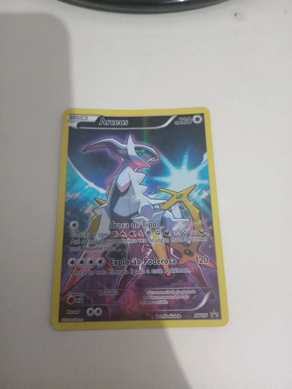 Arceus em condição SP