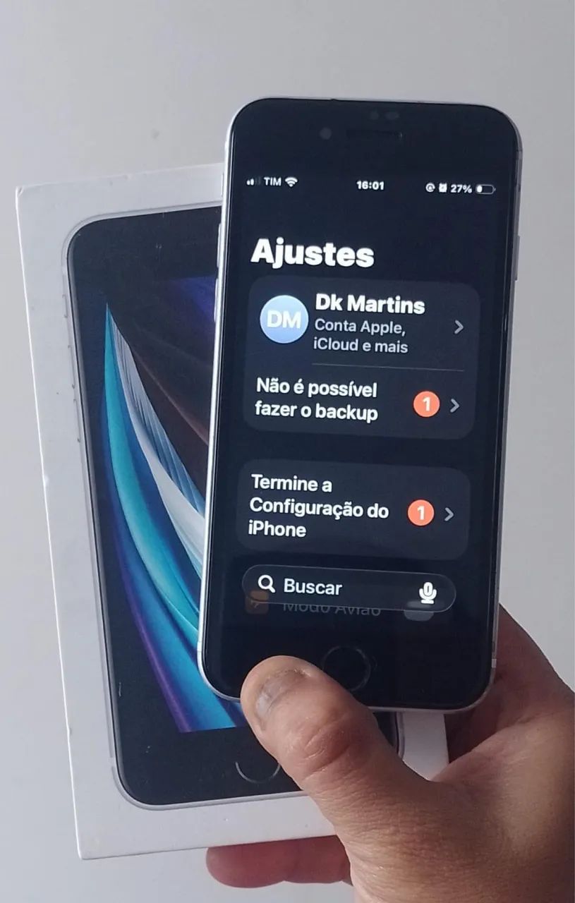 iPhone SE semi novo! 128gb Bateria 70% - Foto 2