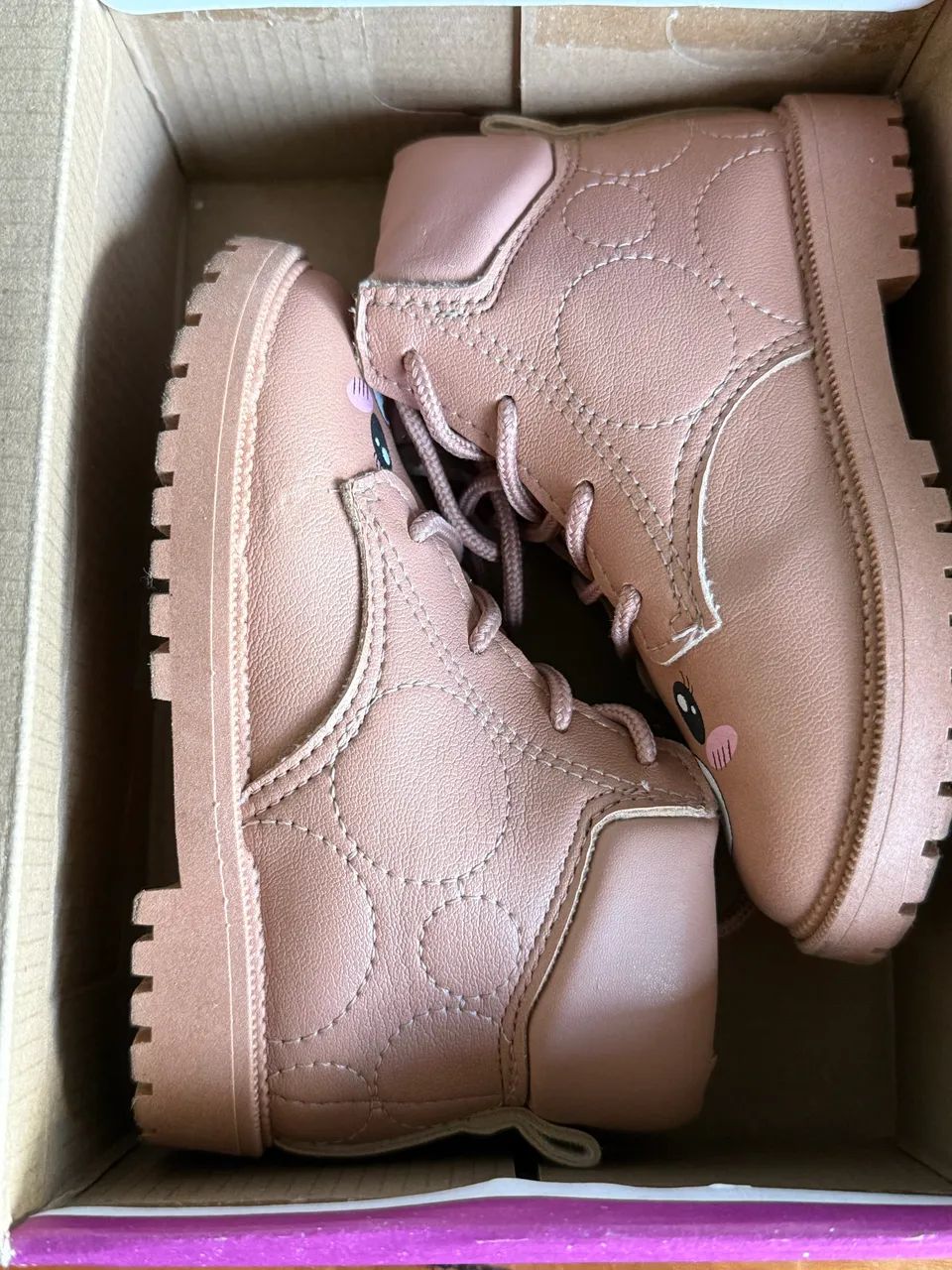 BOTA INFANTIL FEMININA MOLEKINHA