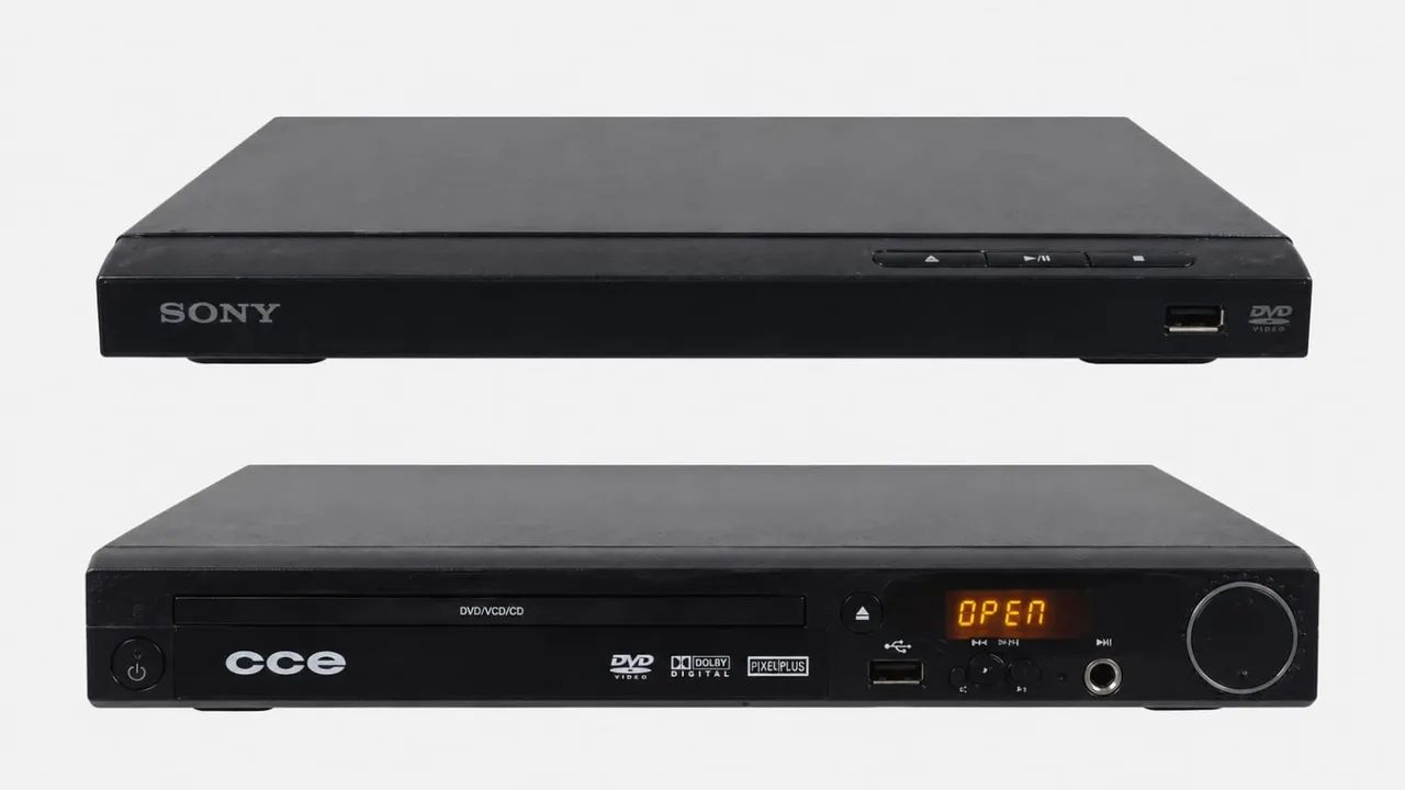 Aparelho de DVD R$50,00 cada