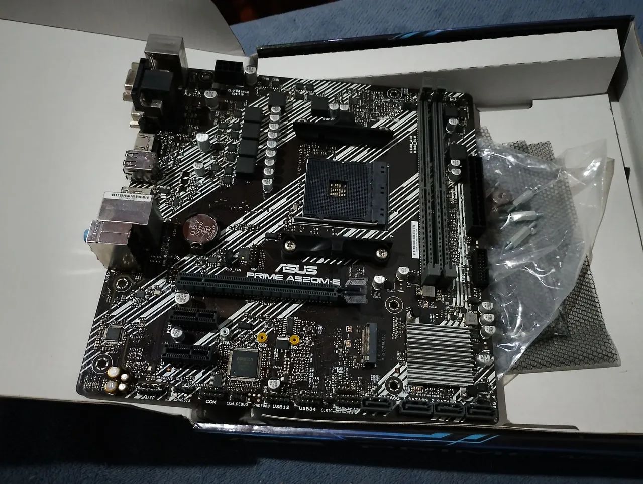 Placa-mãe Asus Prime A520M-E - Foto 5