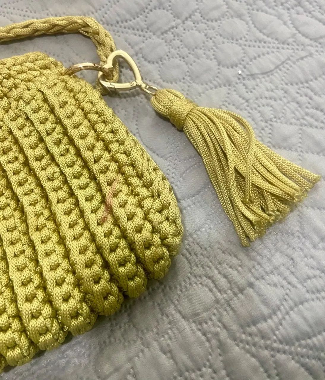 Bolsa de Crochê Artesanal - Foto 2