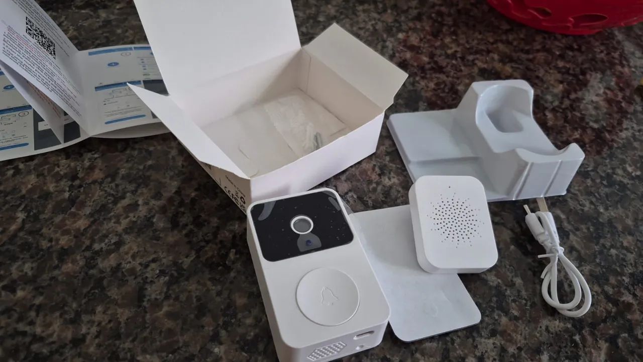 Olho mágico/campainha eletrônica wifi