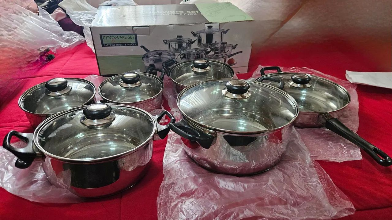 Conjunto de Panelas de Inox - Foto 3
