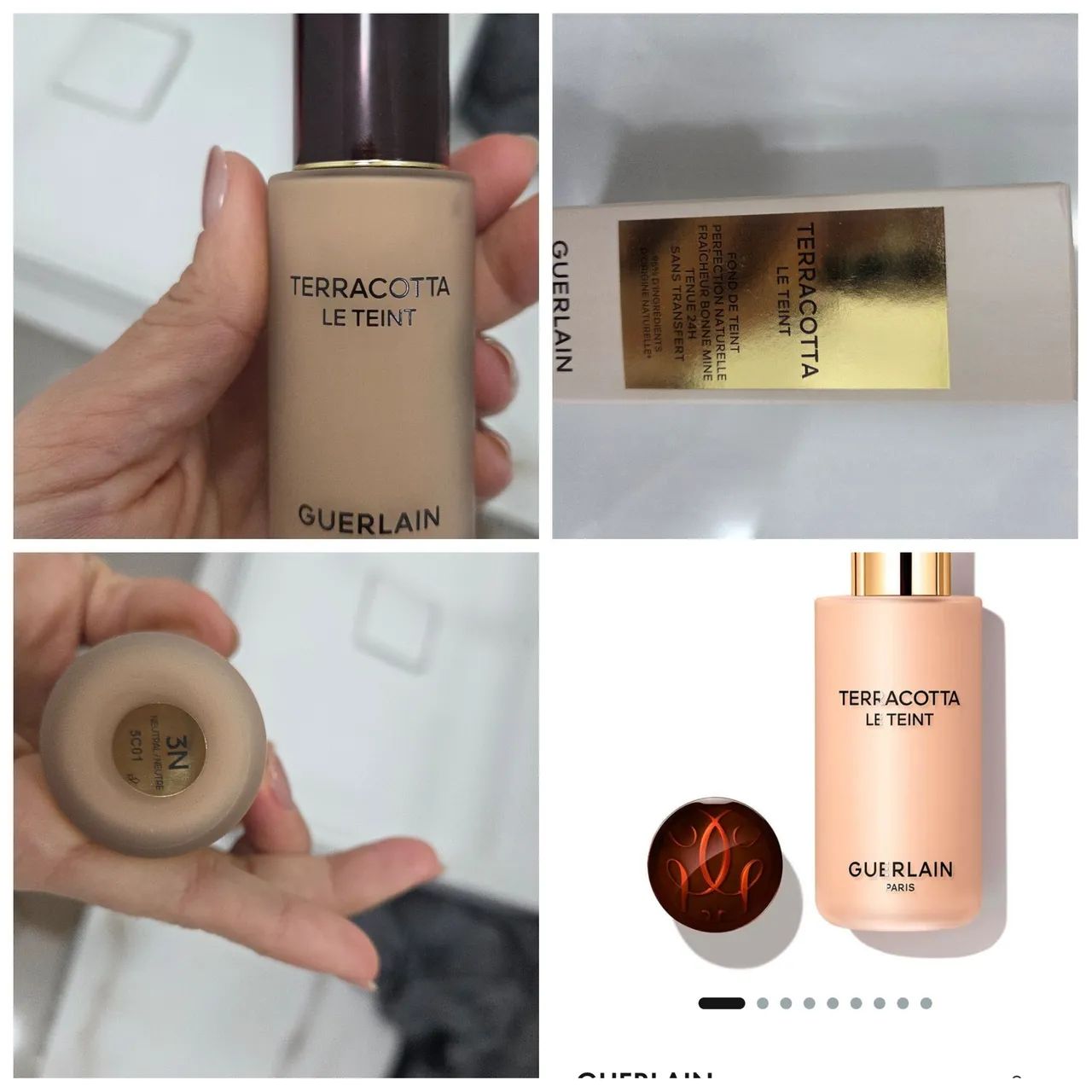 Guerlain base matte 3n Usada 1x