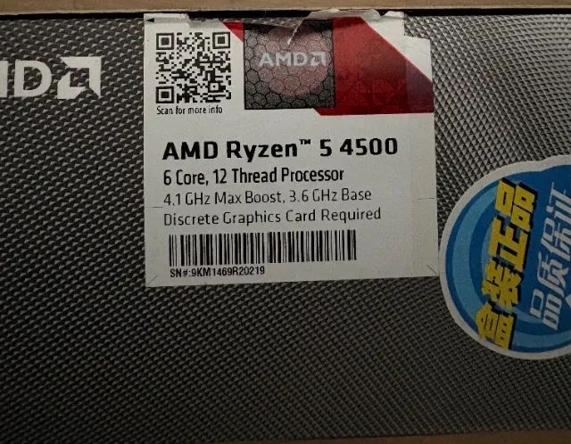 Processador AMD Ryzen 5 4500 - Foto 3