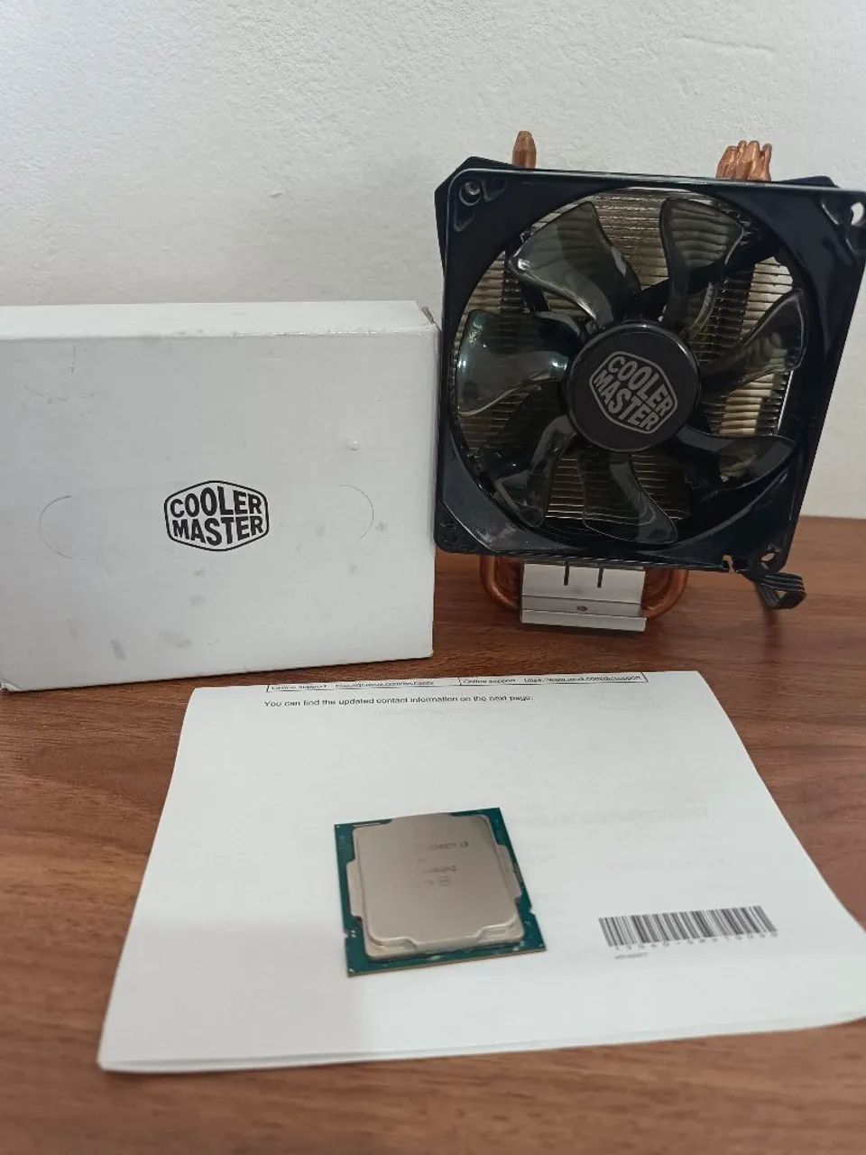 Processador Intel Core I3 10100 e Cooler Master Hyper T4 - Foto 4