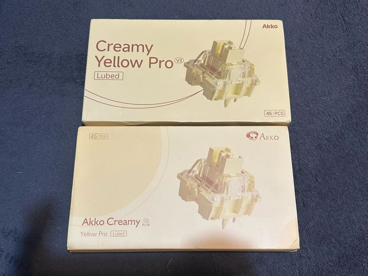 Switch Akko Cream Yellow Pro V3 (90) - Foto 3